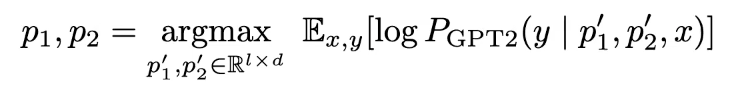 Optimizing the Instruction - Option 3 - Optimize the instruction as prefix activations of all layers